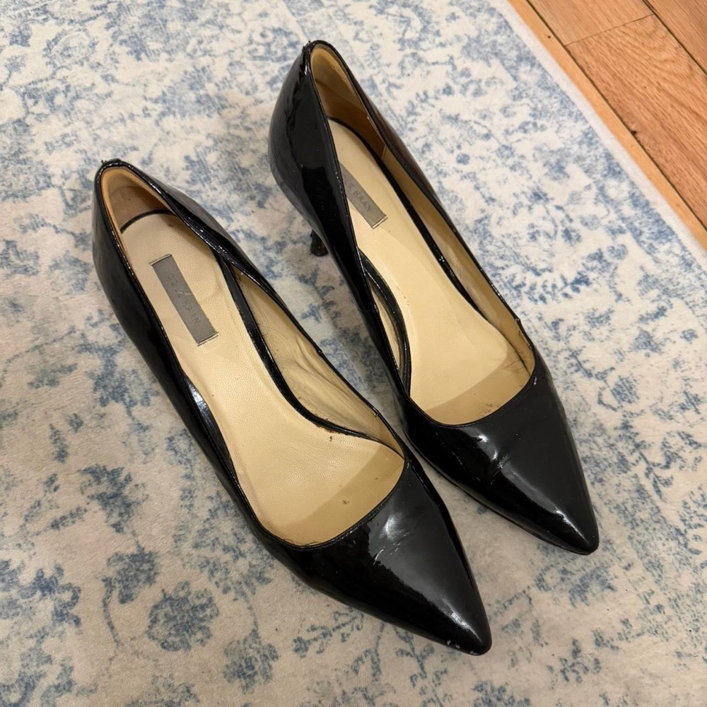 Cole Haan Black Patent Leather Heels